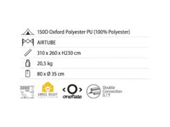 Brunner Trouper 2.0 Aufblasbares Buszelt -Thule Verkaufsgeschäft 0597efd0a6d76b71