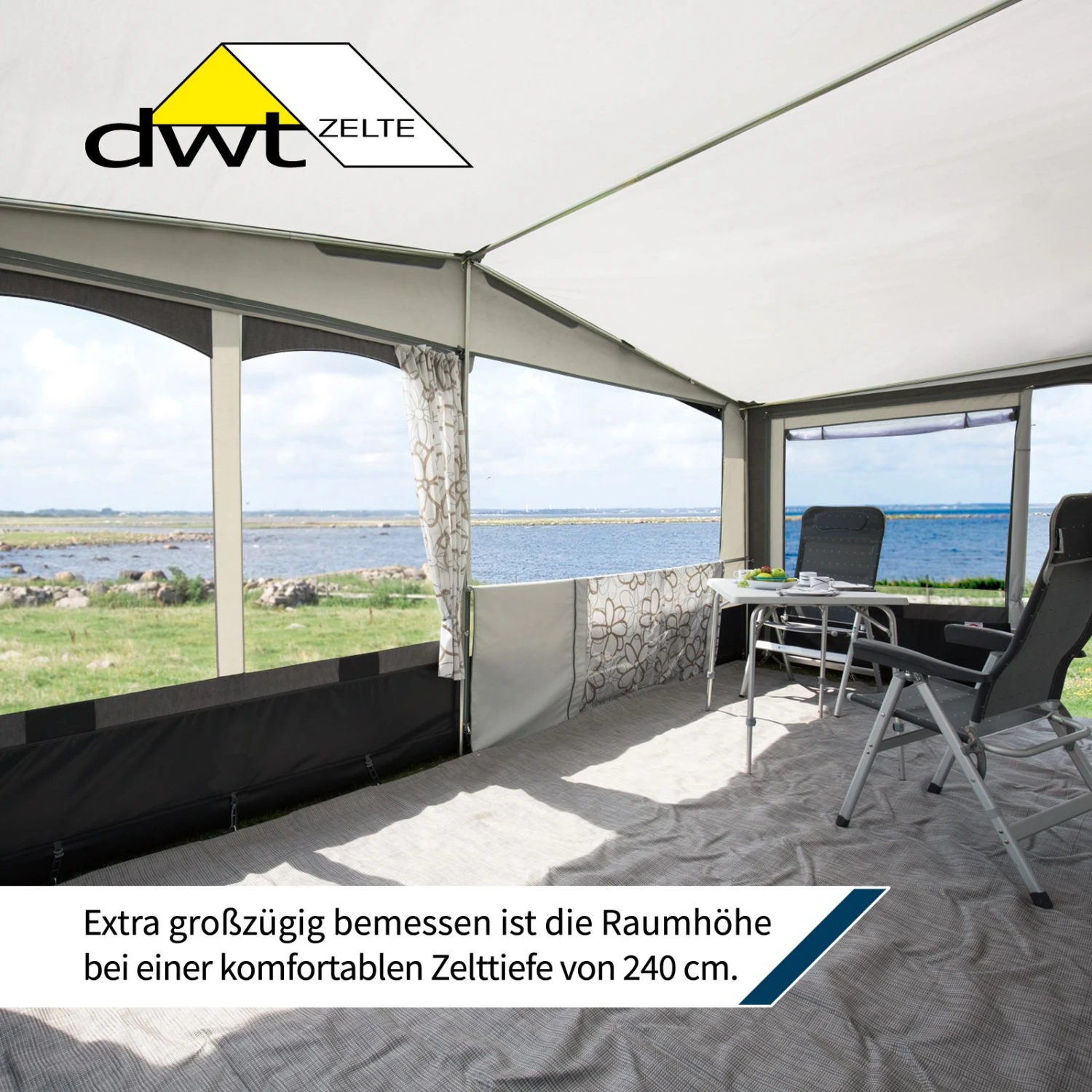 DWT Jubilee 40 240 Größe 13 (911 - 940) Wohnwagenvorzelt 5 DWT Jubilee 40 240 Größe 13 (911 - 940) Wohnwagenvorzelt – Bild 3