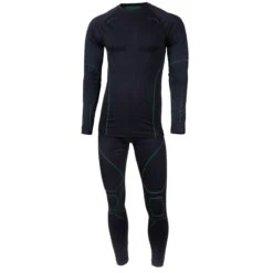 Black Snake Green Herren Seamless Funktionsunterwäsche Set