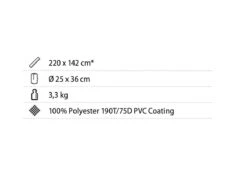 Brunner Alveobed Double Schlafmatte -Thule Verkaufsgeschäft 16403d510d8ef327