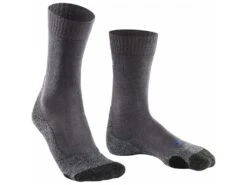 Falke TK2 Cool Herren Wandersocken - Grey -Thule Verkaufsgeschäft 405240 falke tk2 cool heren wandelsokken grijs zijkant ecommerce