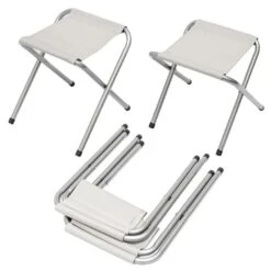 AMANKA 120x60 Höhenverstellbarer Campingtisch Mit 4 Hockern -Thule Verkaufsgeschäft 439c131b38b6e202