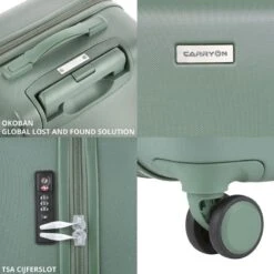 CarryOn Skyhopper Handgepäckkoffer Und Beauty Case - Olive -Thule Verkaufsgeschäft 480bddd3a03fe2f8