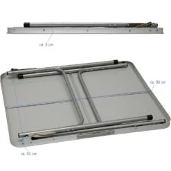 AMANKA 80x60 Leichtgewicht Aluminium Campingtisch -Thule Verkaufsgeschäft 4b7f98131f6159f8