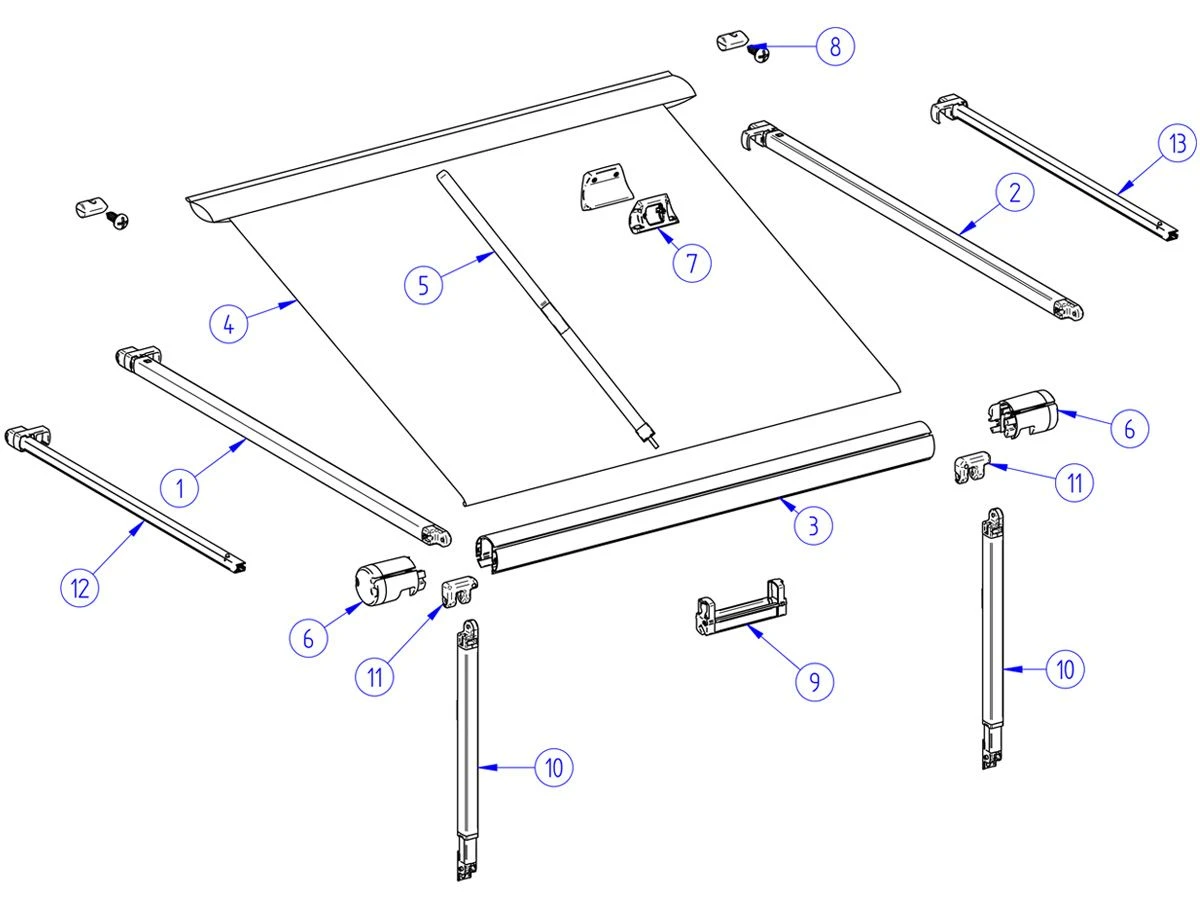 Thule Omnistor Befestigungsset Rafter 1200 3 Thule Omnistor Befestigungsset Rafter 1200