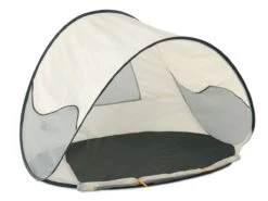 Deryan Luxus Pop Up Crème Strandzelt