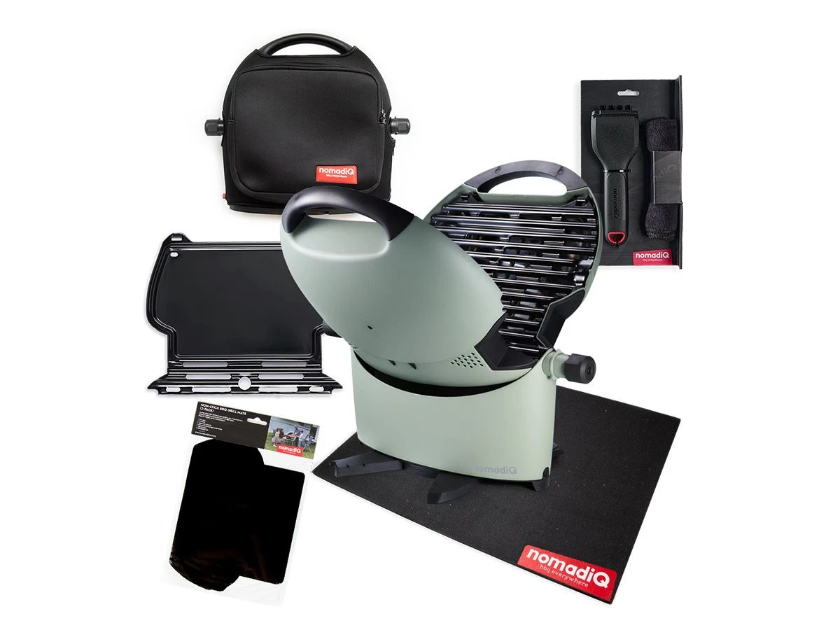 NomadiQ HOME & HOLIDAY Tragbares Elektrisches Grillset 3 NomadiQ HOME & HOLIDAY Tragbares Elektrisches Grillset