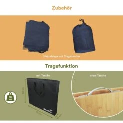 Skandika Bambus Tolja Falttisch -Thule Verkaufsgeschäft 6213b73710b113.53509310