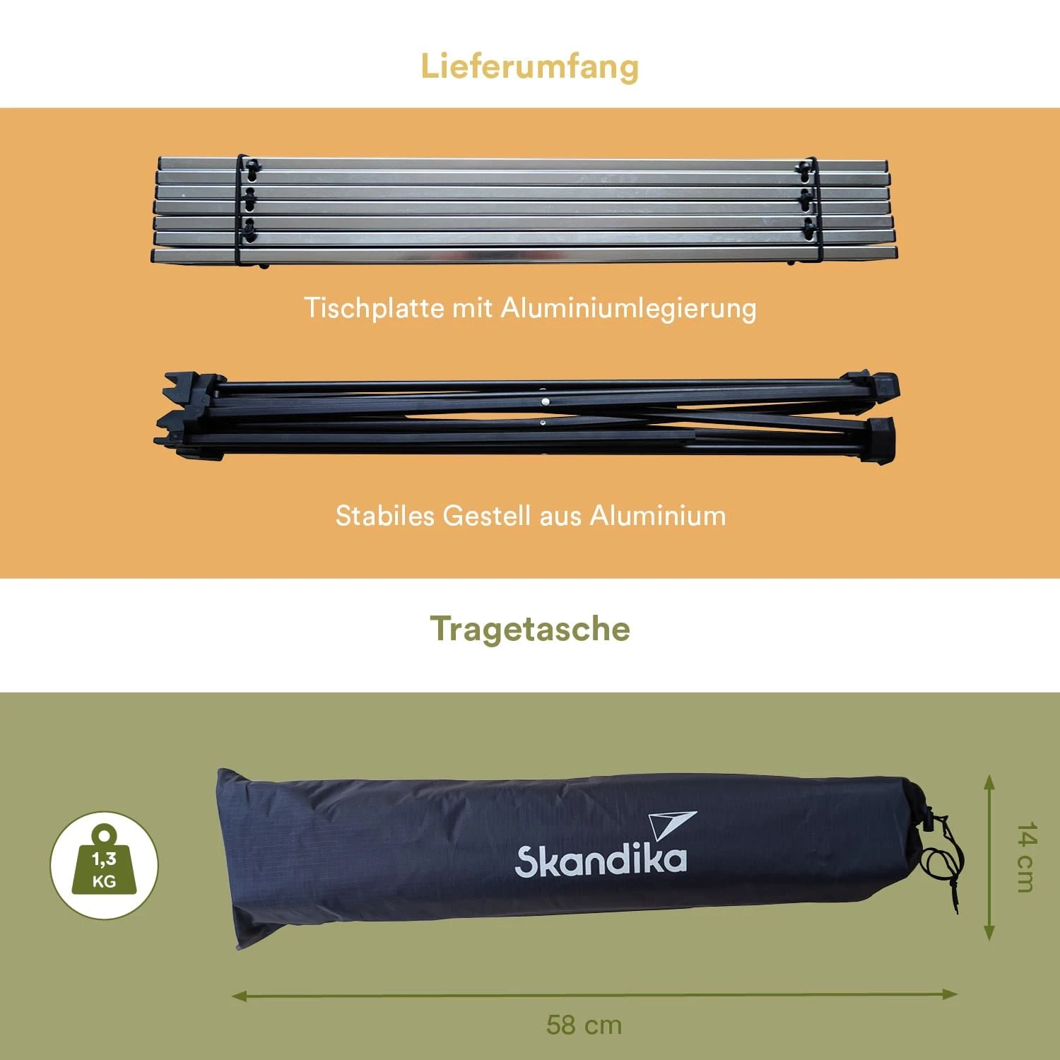 Skandika Ruka M Aluminiumtisch 8 Skandika Ruka M Aluminiumtisch – Bild 6