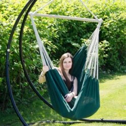 AMANKA 185 X 130 XXL Hängestuhl - Dark Green -Thule Verkaufsgeschäft 6233541c1e7f95.19043153