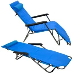 AMANKA 180 X 60 Verstellbarer Relaxstuhl - Blue -Thule Verkaufsgeschäft 623c87d962cda6.72741242