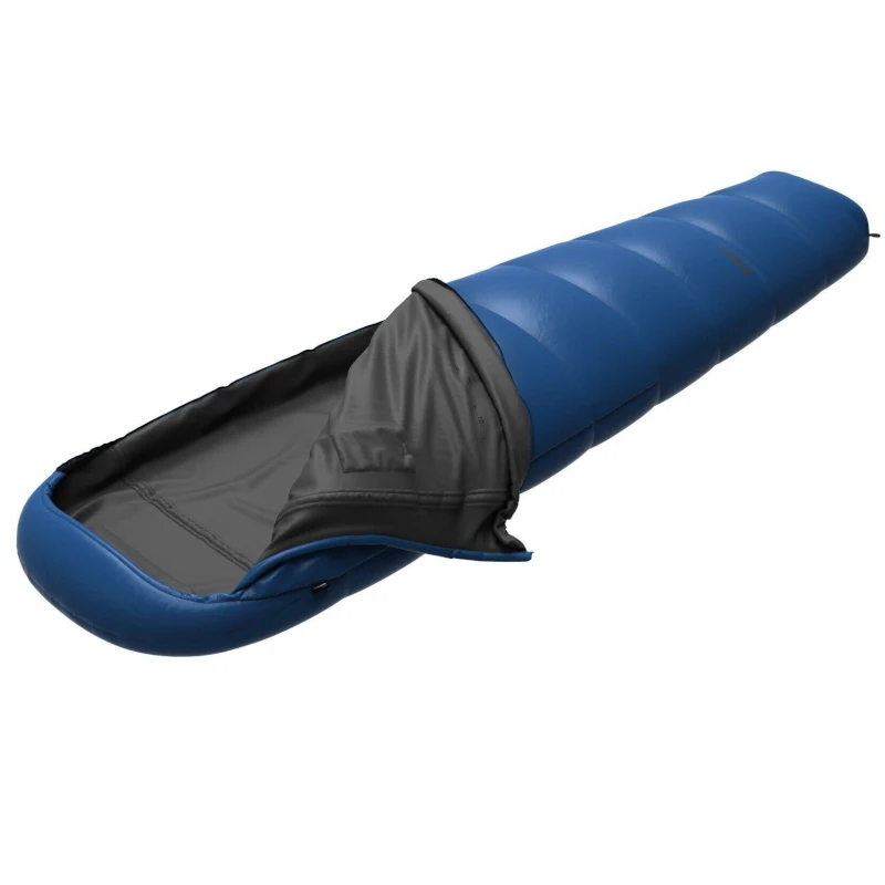 Hannah Outdoor Bike 100 Classic Links Blauer Mumienschlafsack 4 Hannah Outdoor Bike 100 Classic Links Blauer Mumienschlafsack – Bild 2
