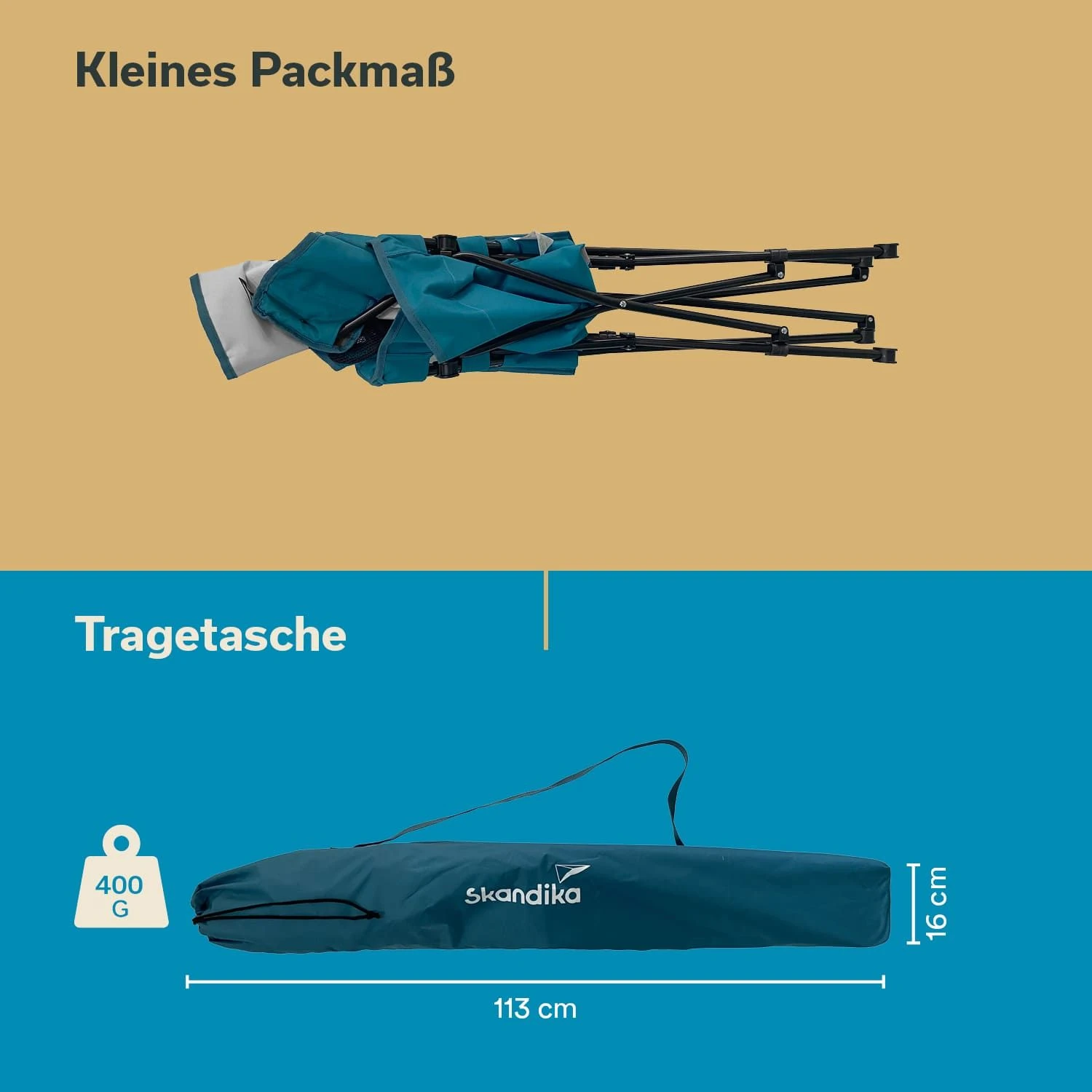 Skandika Kolari Faltstuhl 8 Skandika Kolari Faltstuhl – Bild 6