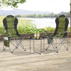 Juskys Lido Faltstuhl - Green -Thule Verkaufsgeschäft 64a7f063d86d74.67788586