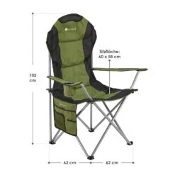 Juskys Lido Faltstuhl - Green -Thule Verkaufsgeschäft 64a7f063dfde55.74193399