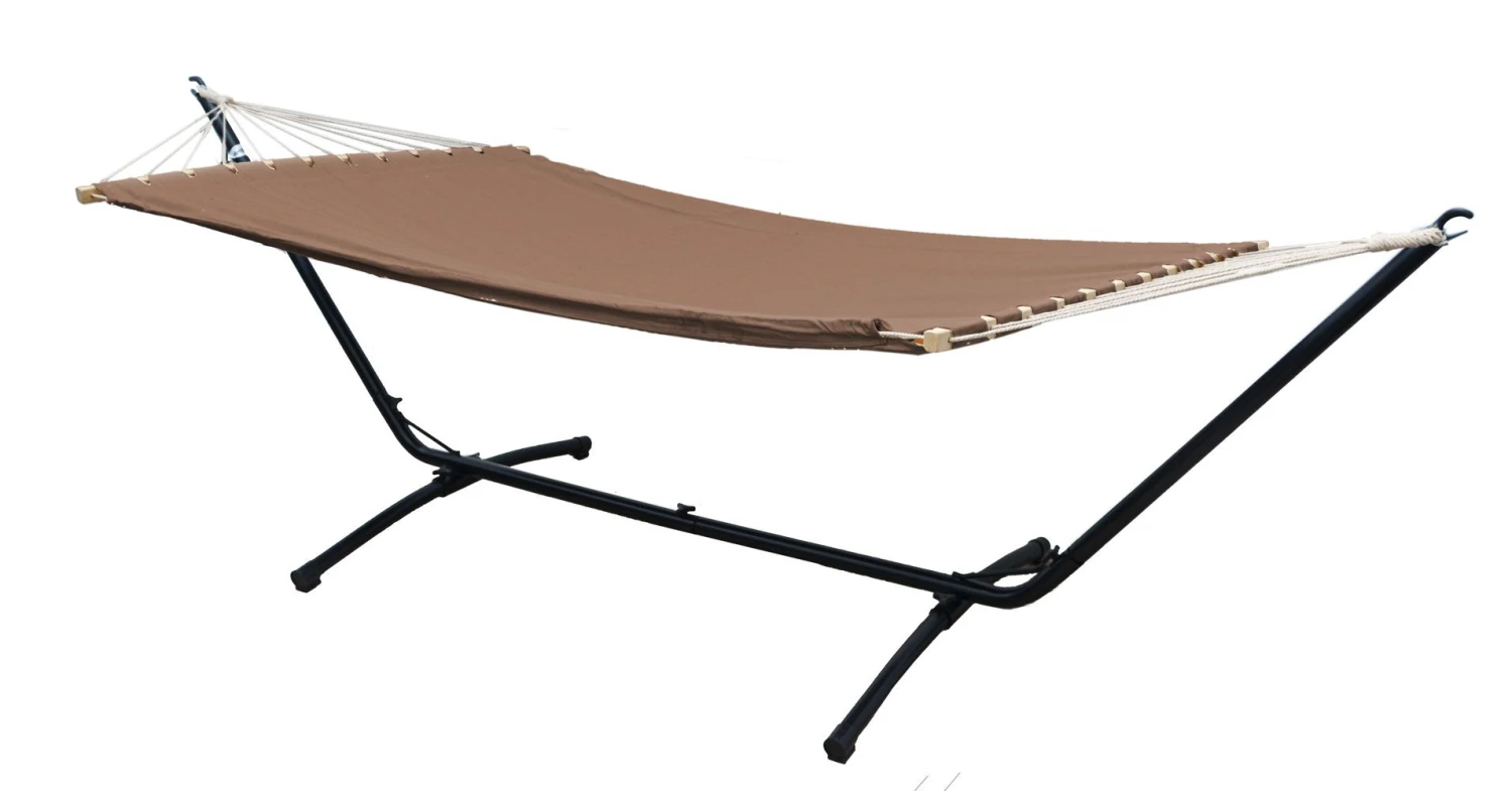 AMANKA 200 X 120 Cm Hängematte Mit Gestell - Brown 3 AMANKA 200 X 120 Cm Hängematte Mit Gestell - Brown