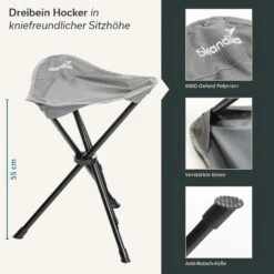 Skandika Tomperi Set Von 2 Campinghocker -Thule Verkaufsgeschäft 652004f1c2caf9.12514180