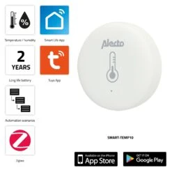 Alecto SMART-TEMP10 Smarter Zigbee Rauchmelder -Thule Verkaufsgeschäft 656a0a37dc3280.79176090