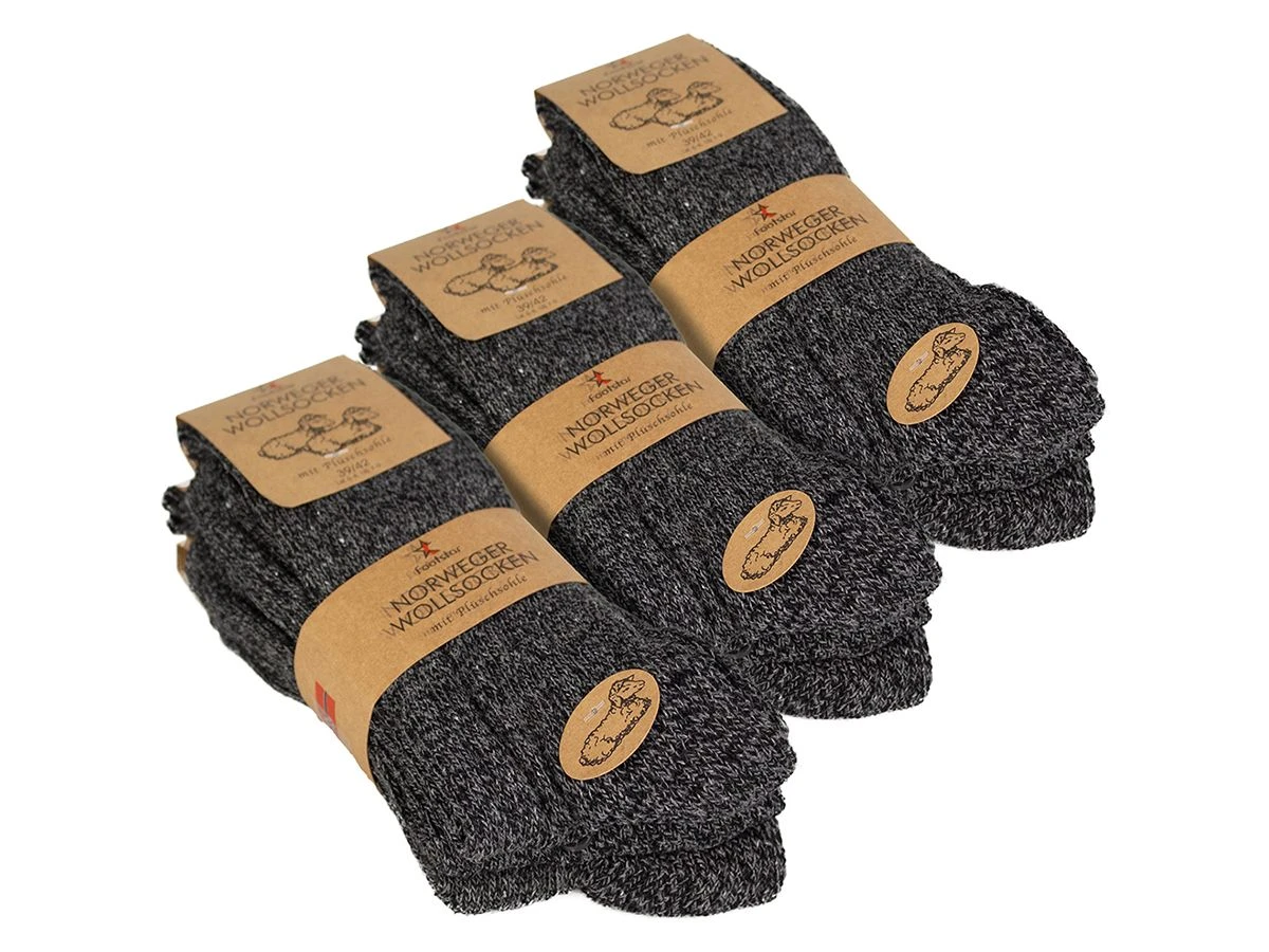 Black Snake Darkgrey 3-pack Norweger Wollsocken 3 Black Snake Darkgrey 3-pack Norweger Wollsocken