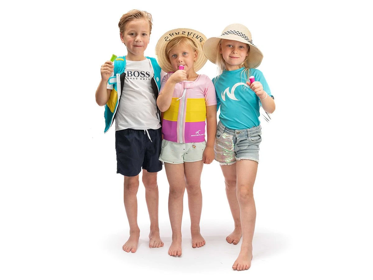 Watrflag Malaga Lange Ärmel UPF 50+ Turquoise Kids Rashguard 5 Watrflag Malaga Lange Ärmel UPF 50+ Turquoise Kids Rashguard – Bild 3