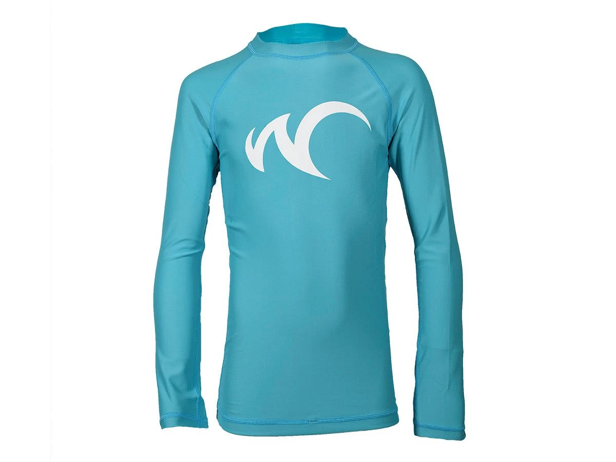 Watrflag Malaga Lange Ärmel UPF 50+ Turquoise Kids Rashguard 3 Watrflag Malaga Lange Ärmel UPF 50+ Turquoise Kids Rashguard