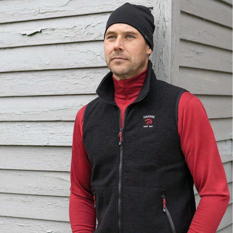 Elton Blaue ärmellose Herren Weste 5 Elton Blaue ärmellose Herren Weste – Bild 3