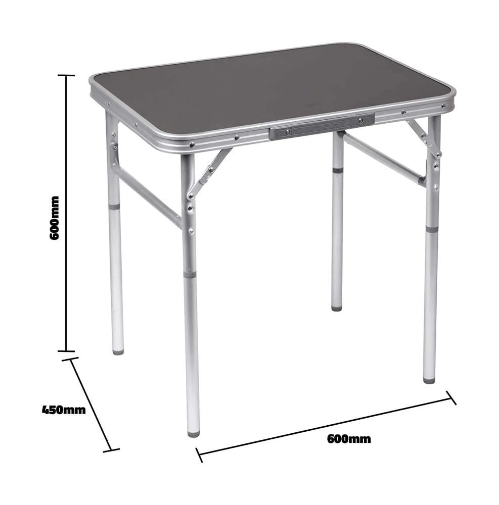 Bo-Camp Aluminium Grau 60 X 45 Cm Tisch 8 Bo-Camp Aluminium Grau 60 X 45 Cm Tisch – Bild 6