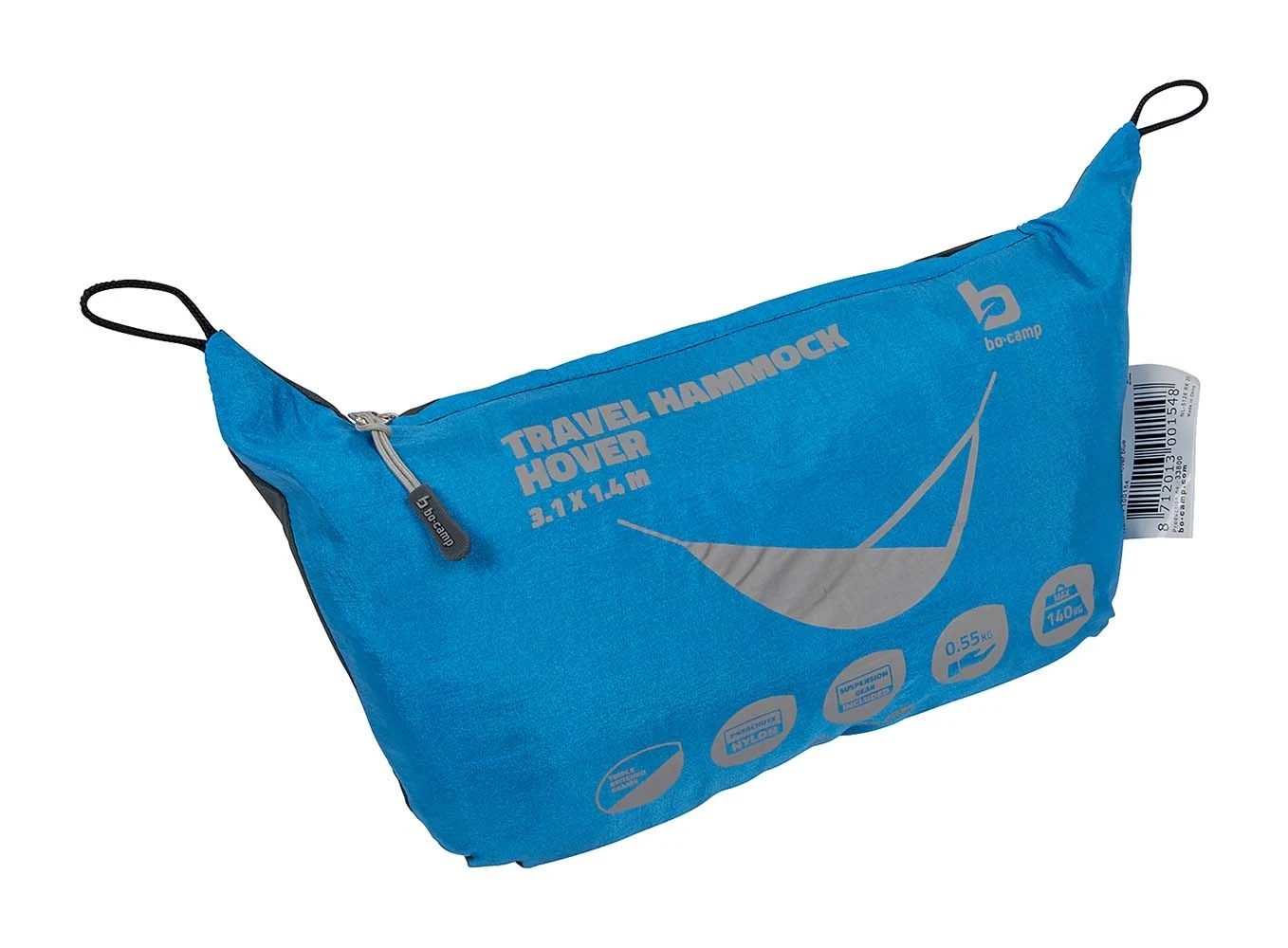 Bo-Camp Fallschirm Hover Reisehängematte - Blue 4 Bo-Camp Fallschirm Hover Reisehängematte - Blue – Bild 2