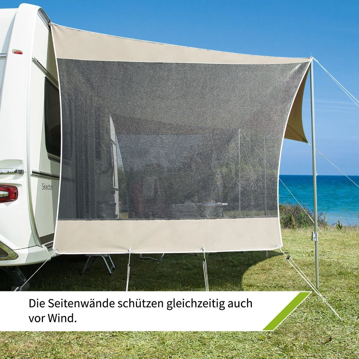 DWT Coco Sonnenvordach - Größe 1 (330 X 240 Cm) 6 DWT Coco Sonnenvordach - Größe 1 (330 X 240 Cm) – Bild 4