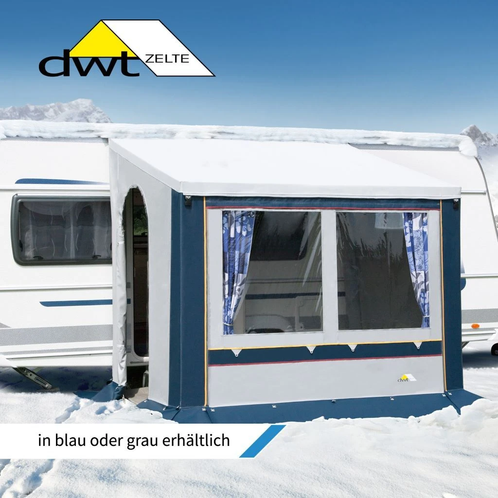 DWT Cortina II 300x200cm Wohnwagenteilzelt - Blue 4 DWT Cortina II 300x200cm Wohnwagenteilzelt - Blue – Bild 2