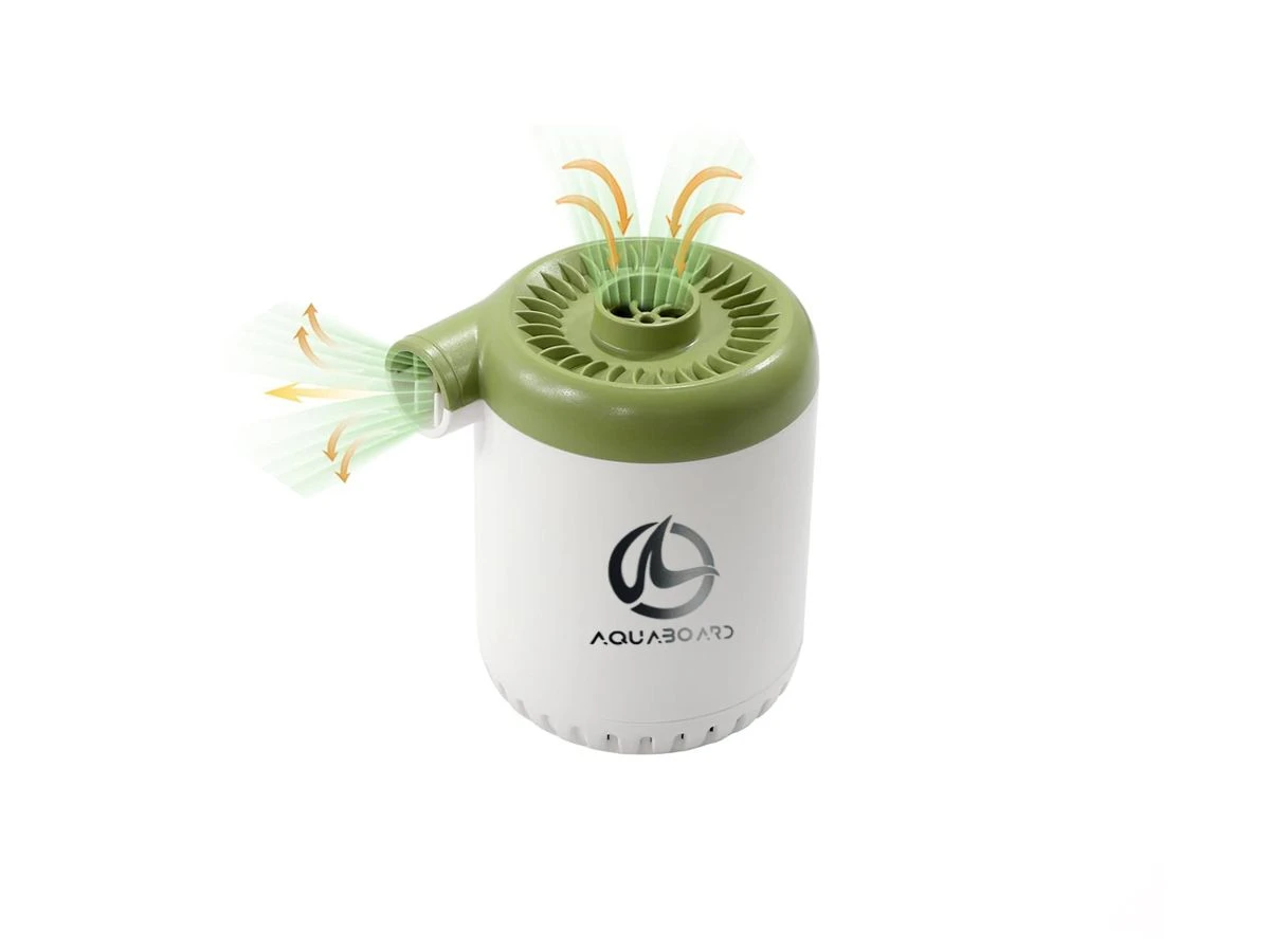 Aquaboard D2 Wiederaufladbare Luftpumpe - Green 4 Aquaboard D2 Wiederaufladbare Luftpumpe - Green – Bild 2