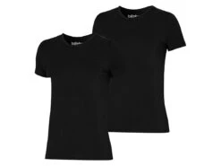 Apollo® Apollo Bamboo Basic O-Neck Black Herren T-shirt