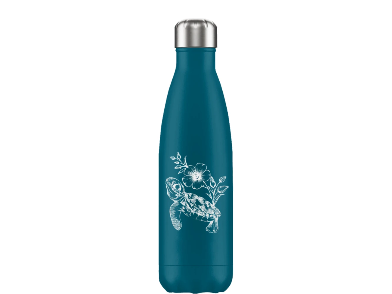 FLASKE 500 Ml Trinkflasche Aus Edelstahl - Water Turtle 3 FLASKE 500 Ml Trinkflasche Aus Edelstahl - Water Turtle