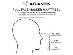 Atlantis 2.0 Schwarz S/M Erwachsene Schnorchelmaske - Aqua -Thule Verkaufsgeschäft 828a088ab26836d4