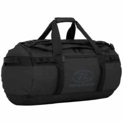 Highlander Storm Kitbag 45 Schwarze Sporttasche