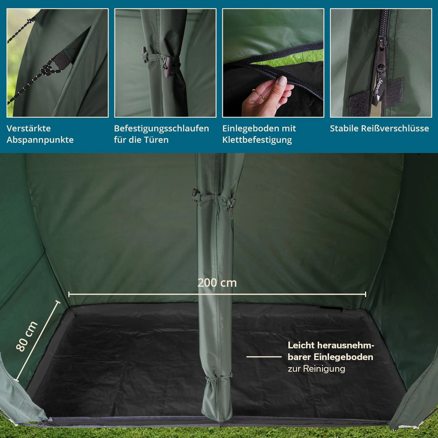 Skandika Storage S Gerätezelt 5 Skandika Storage S Gerätezelt – Bild 3