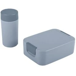 Sunware Sigma Food To Go Lunchbox Und Trinkflasche - Blue