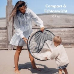 Deryan Luxus Pop Up Crème Strandzelt -Thule Verkaufsgeschäft a9605f05d627fee5