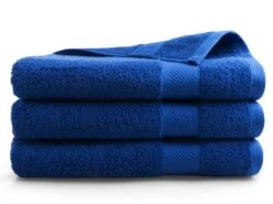 DoubleDry Hotel 70 X 140 Cm 3er-Set Handtüchern - Blau