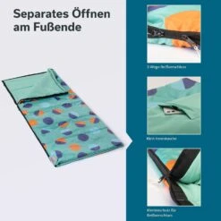 Skandika Sovro Lite 190 Deckenschlafsack - Sunrise -Thule Verkaufsgeschäft ba1eae294f1cbc6a