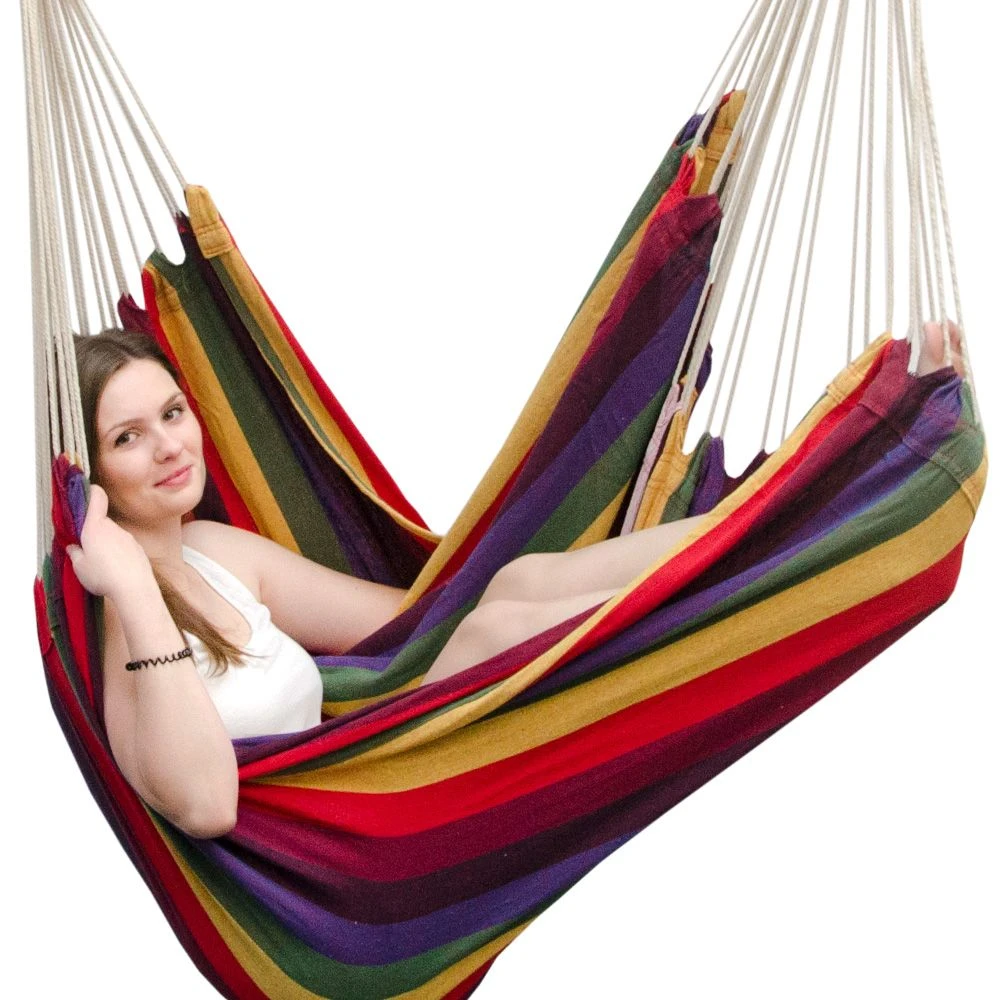 AMANKA 190 X 140 Cm XXL Hängestuhl - Rainbow 4 AMANKA 190 X 140 Cm XXL Hängestuhl - Rainbow – Bild 2