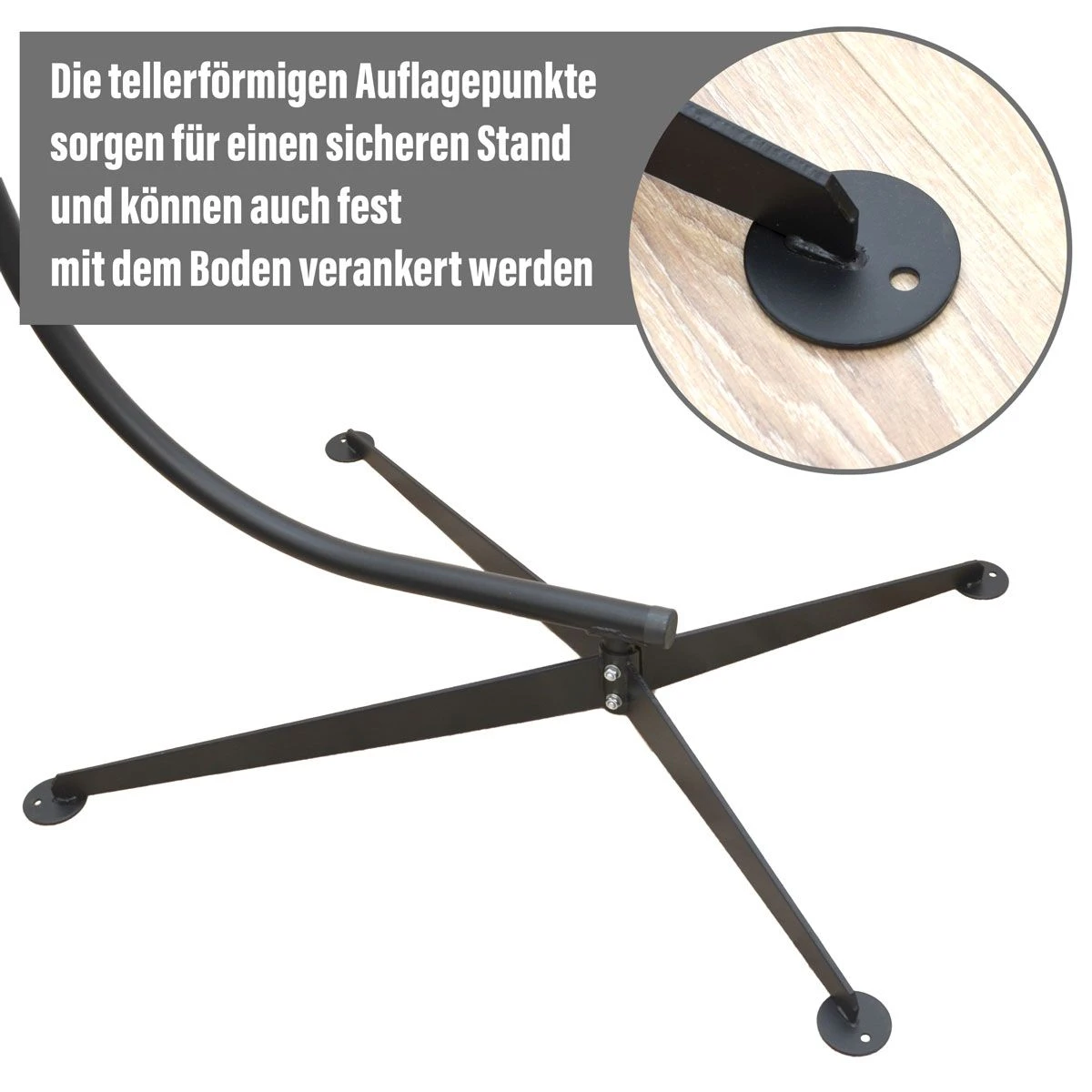 AMANKA 205 Cm Hängestuhlgestell 7 AMANKA 205 Cm Hängestuhlgestell – Bild 5