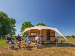 Campooz Trekking Sonnensegel 300 Cm - Beige -Thule Verkaufsgeschäft campooz trekking luifel beige 3 ecommerce 1