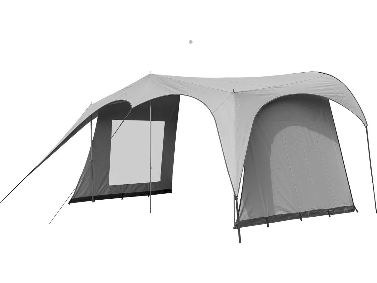 Campooz Trekking Seitenwand Ohne Fenster - Grau 4 Campooz Trekking Seitenwand Ohne Fenster - Grau – Bild 2