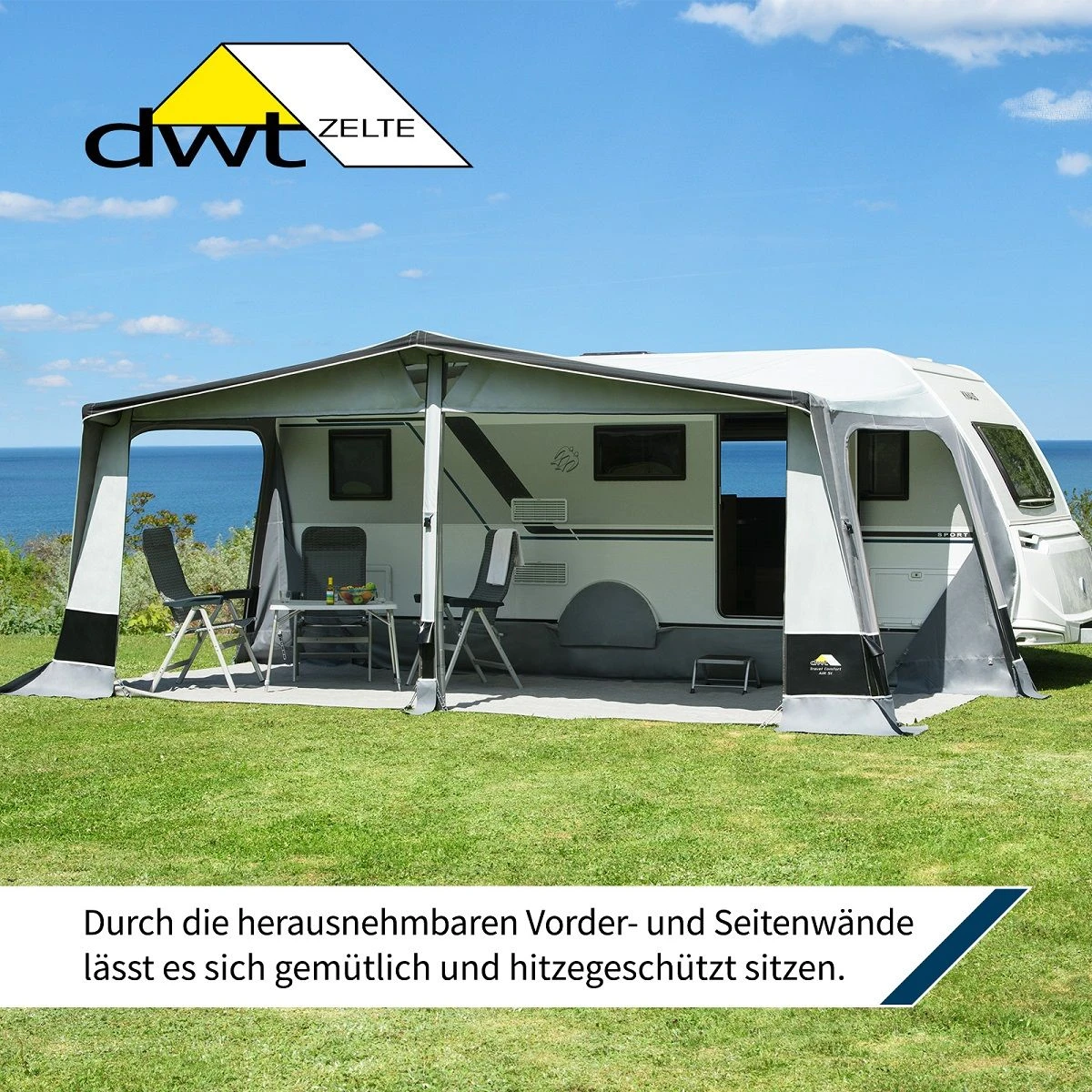 DWT Travel Comfort Air 240 Gr. 41 (931-955) Wohnwagen Vorzelt 7 DWT Travel Comfort Air 240 Gr. 41 (931-955) Wohnwagen Vorzelt – Bild 5