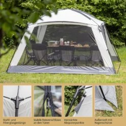 Skandika Pavillon Fortun 350 Outdoor Shelter Mit Moskitonetz -Thule Verkaufsgeschäft d8cbd33698b4c2f2