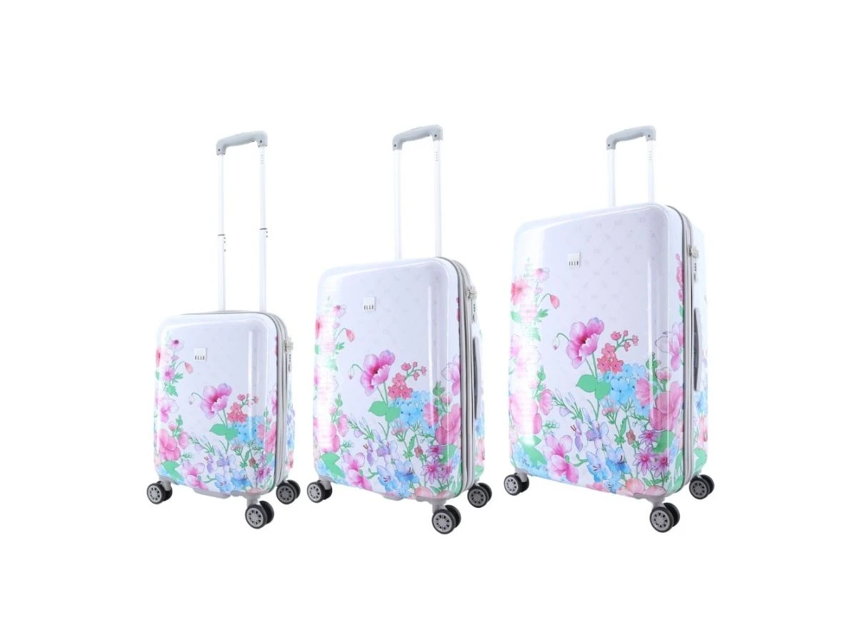 ELLE Bouquet 55/65/78 Cm Reisekofferset 3 ELLE Bouquet 55/65/78 Cm Reisekofferset