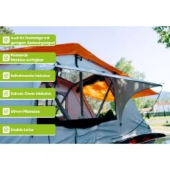 OutdoorU Family Plus Flex 25 Dachzelt - Stone Grey -Thule Verkaufsgeschäft da32e881e7a77960