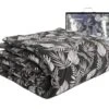 HappyBed Black Leaves All Year Bettdecke - 160 X 220 Cm -Thule Verkaufsgeschäft df7cba233e83eb21