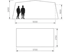 Dometic Residence AIR All-Season Größe 13 (940 - 965 Cm) Volleinzug Luftvorzelt -Thule Verkaufsgeschäft dometic residence air all season 13 ecommerce